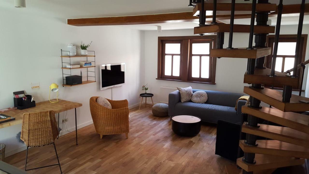 Villa Haus Zum Wilden Manne Érfurt Exterior foto